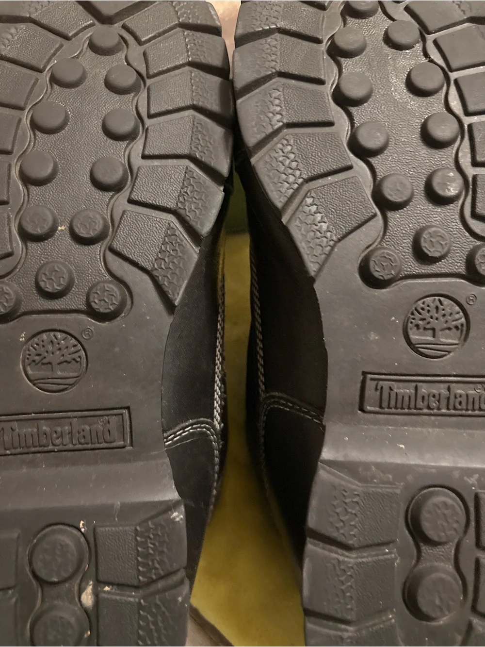 Timberland Black Men's Leather Lace-Up Hiking Boots
